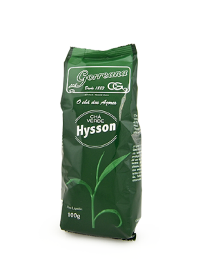 CHÁ HYSSON VERDE GORREANA 100G