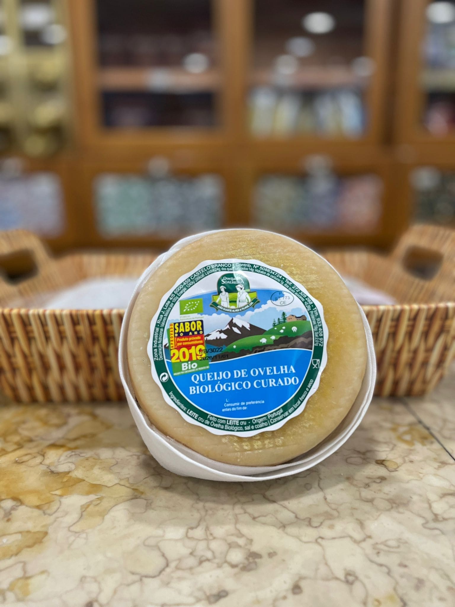 Queijo de Ovelha Biológico Curado
